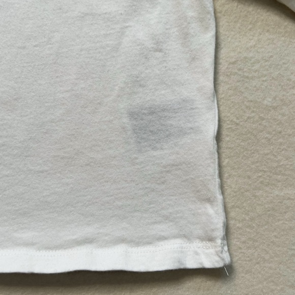 5/$18 H&M Baby Girl White Cotton Long Sleeve Ruffle Basic Layering Top Tee 9–12M - Picture 7 of 16